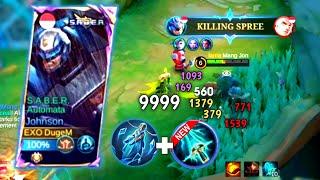 TUTORIAL JOHNSON ROAM 1 HIT‼️ BEST ROTATION GAMEPLAY - Mobile Legends