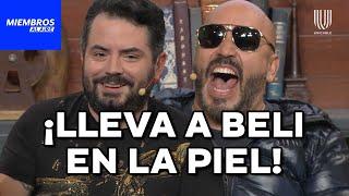 ¡AY DOLOR! Lupillo Rivera recuerda su tatuaje de Belinda | Miembros al Aire