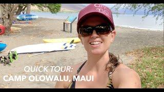 A Quick Tour of Camp Olowalu in Lahaina, Maui - Tentalow Glamping!