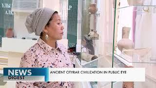 Ancient Otyrar civilization in public eye. Qazaq TV