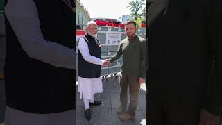 PM Modi presents BHISHM Cubes to President Zelenskyy in Kyiv | #shorts