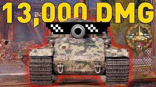 13,000 Damage in World of Tanks!