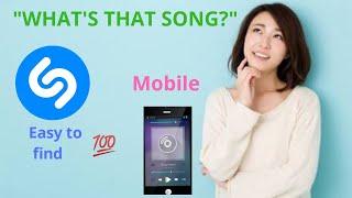 How to find unknown songs in mobile