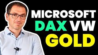 Microsoft, DAX, Gold, Newmont & VW im Alpha Check