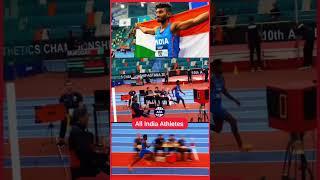 Athlete Jeswin aldrinlong jump Break #shortvideo #shorts #jeswin #longjump #india