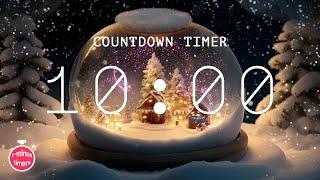 Winter Classroom Timer - 10 Minute Countdown ️