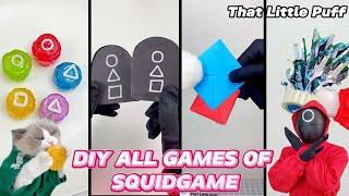 DIY all games of Squid Game | That Little Puff