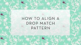 How To Align Drop Match Wallpaper Patterns