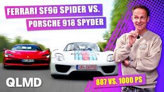 2 Ikonen, 1887 PS und 2 Millionen Euro  |  Ferrari SF90 vs. Porsche 918 Spyder | Matthias Malmedie