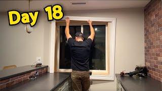 How to Trim a Window | Home Renovations - DAY 18