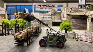 RC4WD RC Hydraulik Lader erster Einsatz