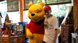 Trevor Talking to Winnie the Pooh