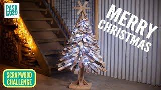 Scrapwood Christmas Tree - Scrapwood Challenge Christmas Episode