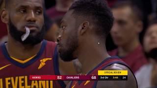 Jeff Green destroys Kent Bazemore - FLAGRANT 1 FOUL