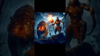 planet of ai #tiger #hanuman dada #dada #yuddh #aivideo #edit #ai