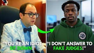 Judge Fleischer Dominates Sovereign Citizen’s Courtroom Defense!