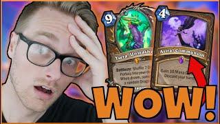 TURN 1 ASTRAL COMMUNION? The ULTIMATE HIGHROLL DECK (Big Druid) | Darkmoon Faire | Wild Hearthstone