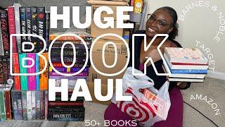 Starting My Own Library | Huge Book Haul 50+ Books (Book mail, Unboxing, New Releases)