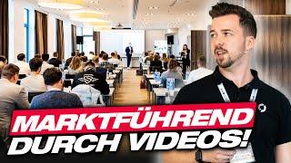 Marktführer werden durch Videos | Vortrag Gordon Wolfertz (Filmmaker Marketing)