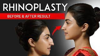 Rhinoplasty or Nose Job Journey: Stunning Before & After Transformation