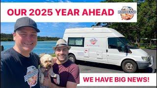 We've Got News! / 2025 Plan / Vanlife Plan / Travelling Australia / Our 2025 Vanlife Plan