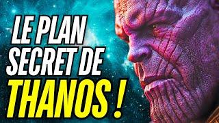 LE PLAN SECRET DE THANOS QUE PERSONNE N'AVAIT VU...