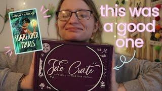 let’s open a book box together // Fae Crate October 2022 unboxing