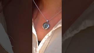 Long Distance Touch Couple Necklace️ #shortsvideo