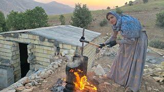A nomadic mother's loving effort to complete a mountain shelter