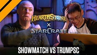 [Highlight] Hearthstone x Starcraft Showmatch vs Trumpsc!