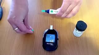 GlucoMen Areo   How to test with the GlucoMen Areo blood glucose meter