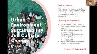 Webinar IHS Erasmus University Rotterdam