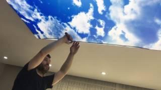 Gergi tavan nasıl yapılır.how to install stretching ceiling toptan gergi tavan +905379249452