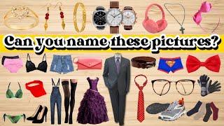 Clothing Items / Clothes and Accessories in English / Dress & Cloth Vocabulary / English Vocabulary…