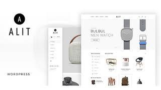 Alit - Minimalist Responsive Woocommerce WordPress Theme | Themeforest Website Templates and Themes