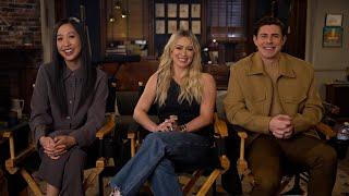 Hilary Duff, Chris Lowell, and Tien Tran discuss living through their characters on 'HIMYF'