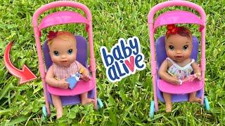 BABY ALIVE Newborn twins daily routine ️