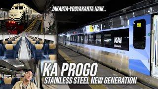 DIJAMIN GAK NYESEL NAIK KERETA EKONOMI INI!  Review KA Progo Stainless Steel New Generation