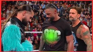 WWE 12 Dec 2024 OMG Roman Reigns & CM Punk confronts Seth Rollins WWE Raw SmackDown Highlights