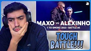 SAVAGE REACTS | MaxO  vs Alexinho  | GRAND BEATBOX BATTLE 2023: 7 TO SMOKE | Battle 5