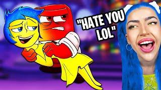 FUNNIEST INSIDE OUT 2 ANIMATIONS to make you LAUGH! (ANXIETY'S WAY - INSIDE OUT 2)