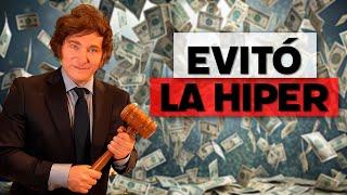 Milei evitó la hiperinflación en Argentina