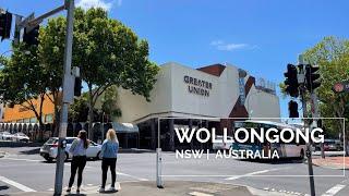 WOLLONGONG Australia - 4K (2021) | NSW - Walking Tour Video.