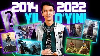 2014-2022 Yillardagi eng yaxshi o'yinlar | Har bir o'yin sizga tanish!