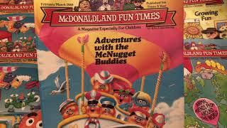 McDonaldland Fun Times 1989 Magazine McNugget Buddies 1980s 80s 80sThen80sNow 80s Then 80s Now