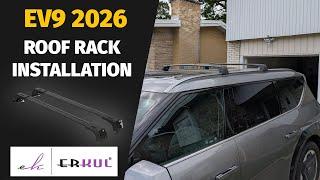 플러시 레일을 사용한 루프 랙 설치 - 2026 KIA EV9 LAND PLUS