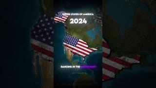 Evolution of United States of America   #history #shorts