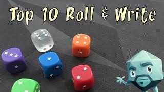 Top Ten Roll & Write Games - with Zee Garcia