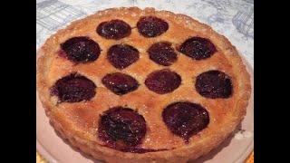 PLUM TART FLAVOURED WITH ORANGE ZEST -  Τάρτα με δαμάσκηνα -   STAVROS' KITCHEN