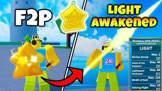 HOW TO AWAKEN *LIGHT* FRUIT AS A FREE-TO-PLAY (F2P) | BLOX FRUITS | NOOB TO PRO EP. #03 | ROBLOX